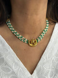 Gold Plated Chandtara Choker set