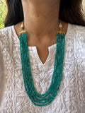 Turquoise Crystal Stone Mala