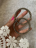Silver plated Kadey ( pair)