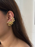 Gold Plated Fish Earrings