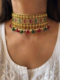 Indian Rajwadi Choker Set