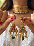 Indian Rajwadi Choker Set