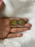 Vintage Real Coin studs
