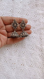 Traditional Silver Jhumke
