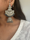 Silver Plated Swan Jhumke