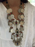 OLD Afghan Coin Mala