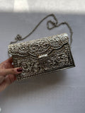 Silver Plated Clutch
