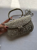 Silver Plated Clutch