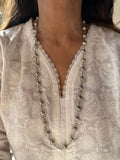 Silver Plated Matar Mala