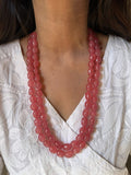 Tea pink mala