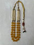 Yellow Jade Mala