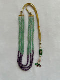 Amethyst & Enerald Mala