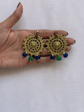 Antique gold studs