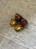 925 Silver Kundan Jhumke