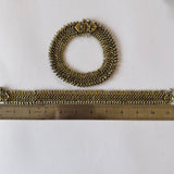 Vintage Afghan Antique Gold Anklets