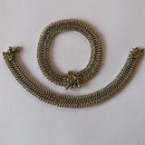 Vintage Afghan Silver Anklets (PAIR)