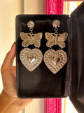 Lotus x Butterfly x Pan Silver Plated Earrings
