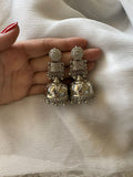 Silver Plated Jhumke