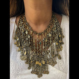 Old Afghan Antique Gold Choker