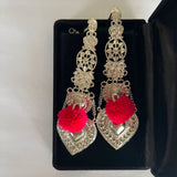 Limited Edition: Pan Paisley Pom Pom Earrings