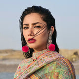 Limited Edition: Pan Paisley Pom Pom Earrings