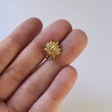 Gold plated Lotus Noseclip