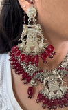 Elephant Ruby Earrings