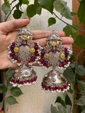 Limited Edition: Oversize Silver Jhumke