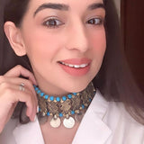 Vintage Afghan Pearl Choker
