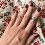 Swan Toe/ Midi Ring