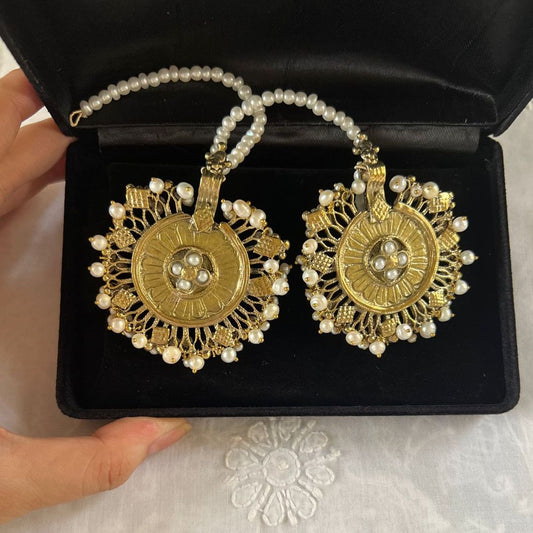 Bohemian Real Pearl Earrings