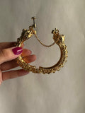 Gold Plated Elephant Handcuff