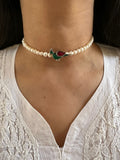 Meena Bird x Triple Pearl Choker