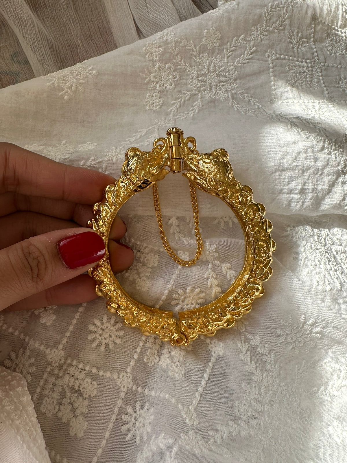 Gold Plated Handcuff