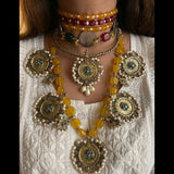 Set of FOUR NECKPIECES & Earrings