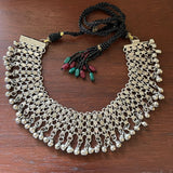 Silver Afghan Choker