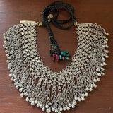 Silver Afghan Choker