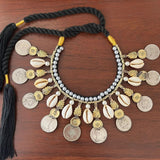 Afghan Coin x Shell Choker