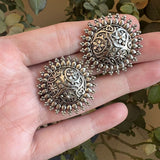 Tribal Antique Silver Studs