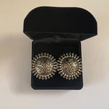 Tribal Antique Silver Studs
