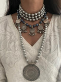 Grey Pearl Mala