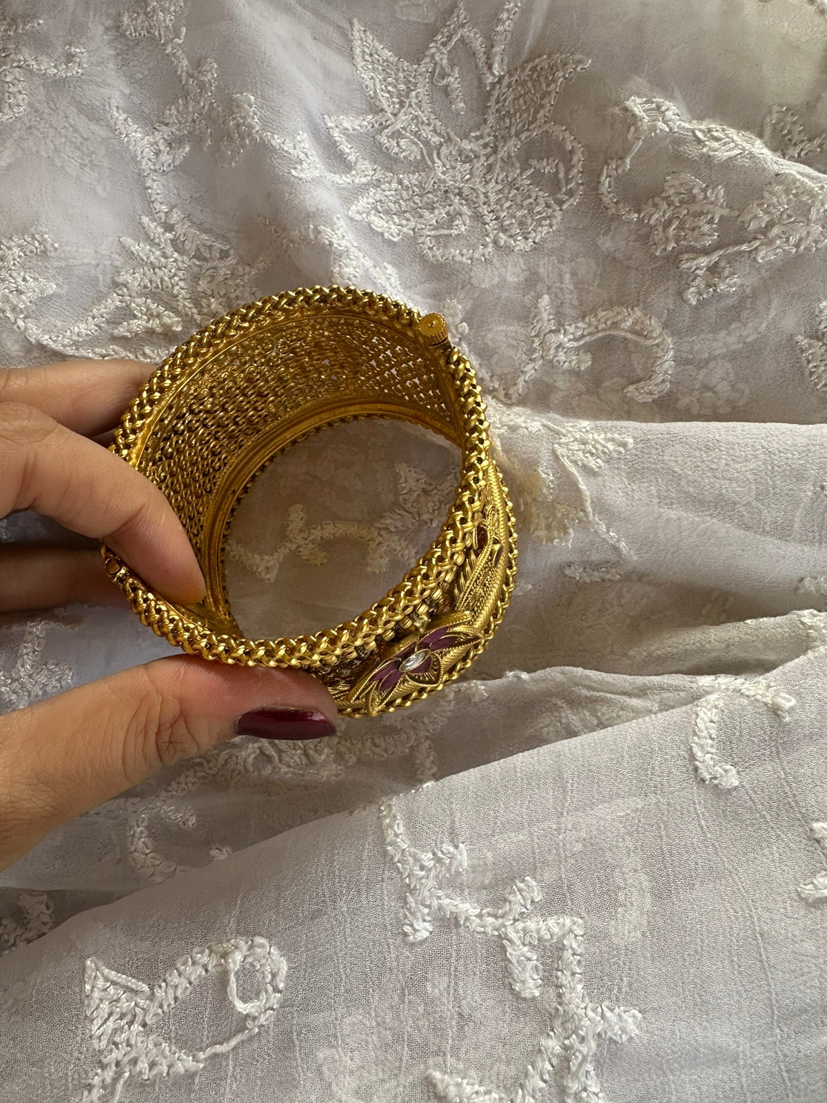 Antique Gold Handcuff