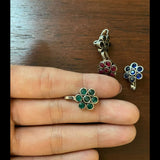 Emerald floral NoseClip