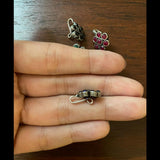 Black floral NoseClip