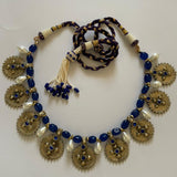 Lapis x Pearl x Afghan Choker