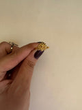 Gold Lotus Toe/ Midi Ring