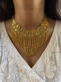 Filigree Gold Plated Choker