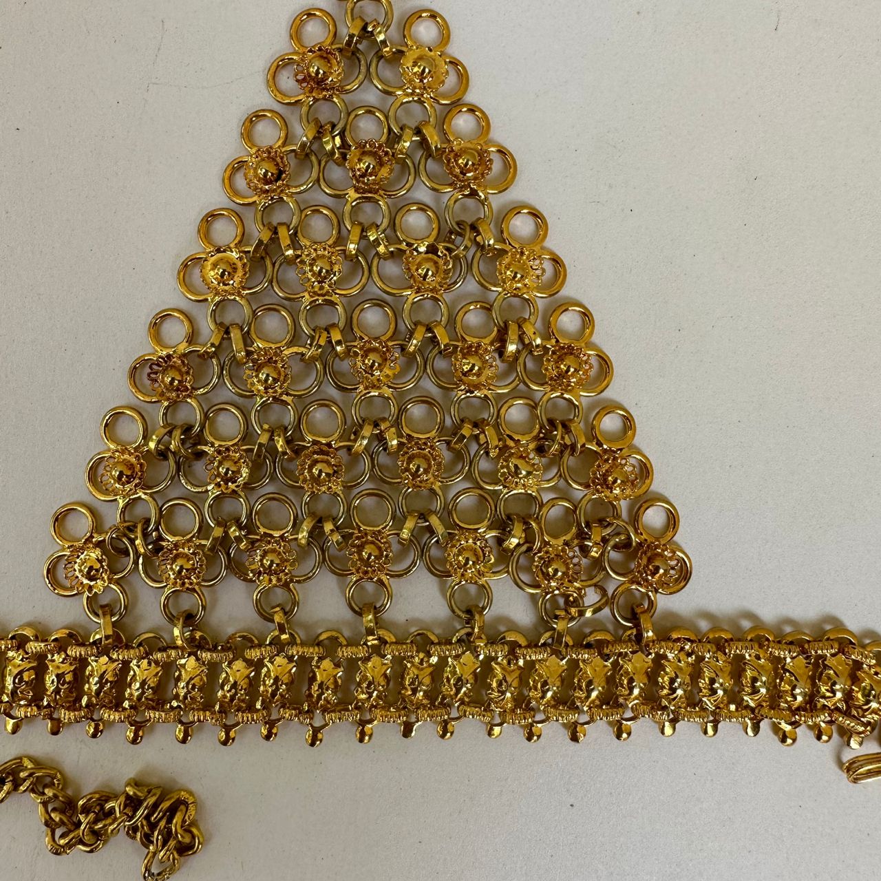 Gold plated Pair Phool