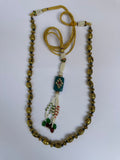 Blue Sapphire gold Matar Mala