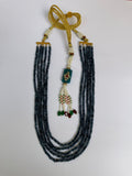 Blue Sapphire Crystal Mala